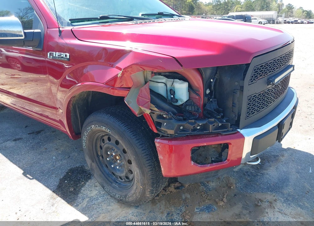 2016 FORD F-150 PLATINUM VIN: 1FTEW1EF4GFB43841