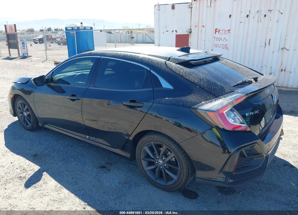 2020 HONDA CIVIC EX VIN: SHHFK7H66LU407296