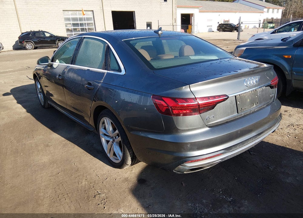 2020 AUDI A4 PREMIUM PLUS 45 TFSI QUATTRO S TRONIC VIN: WAUENAF44LN010316