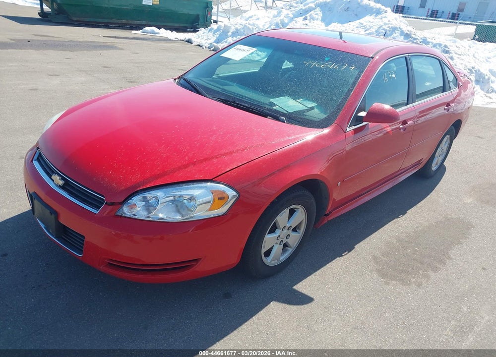 2009 CHEVROLET IMPALA LT VIN: 2G1WT57KX91150617