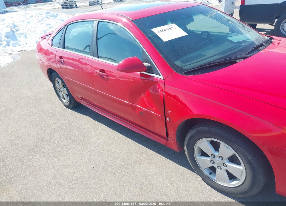 2009 CHEVROLET IMPALA LT VIN: 2G1WT57KX91150617