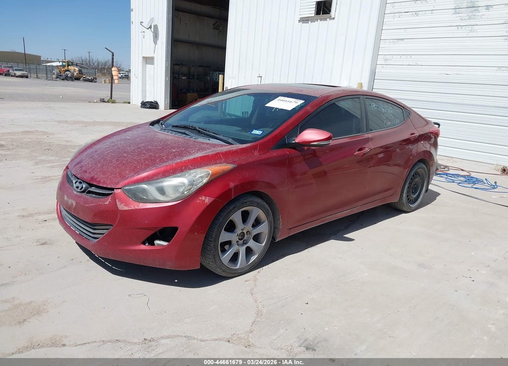2011 HYUNDAI ELANTRA LIMITED (ULSAN PLANT) VIN: KMHDH4AE7BU169953