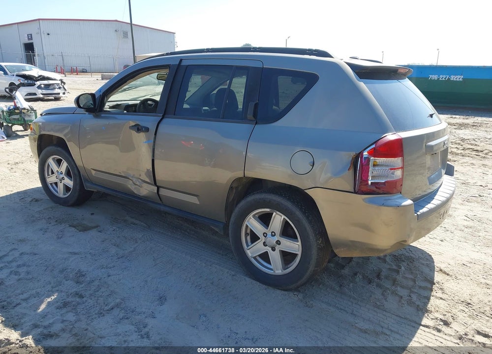 2007 JEEP COMPASS SPORT VIN: 1J8FT47W37D145208