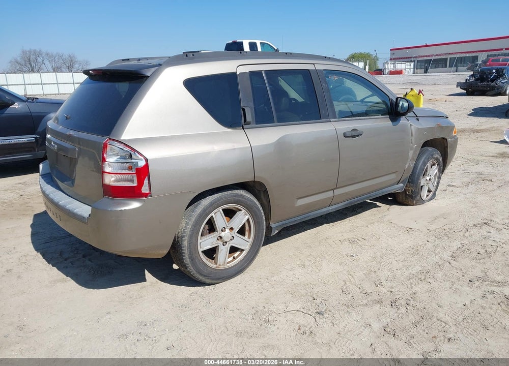 2007 JEEP COMPASS SPORT VIN: 1J8FT47W37D145208
