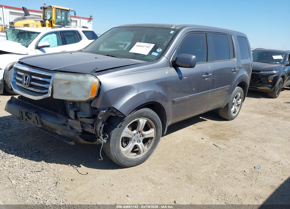 2015 HONDA PILOT EX VIN: 5FNYF3H4XFB001497