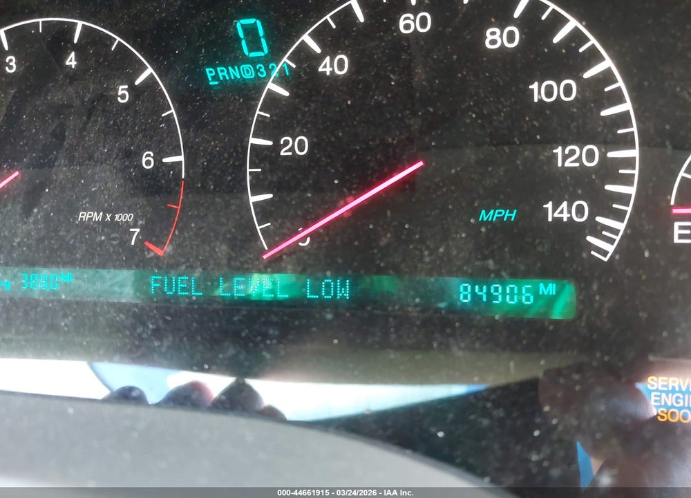 2003 CADILLAC SEVILLE SLS VIN: 1G6KS54Y53U127312