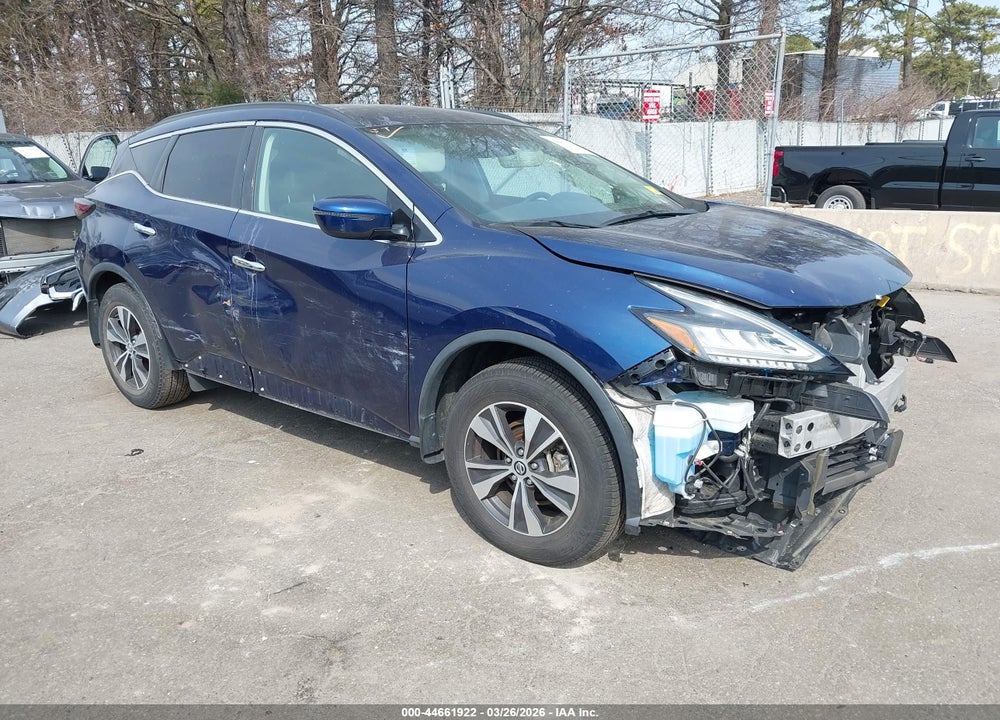 2020 NISSAN MURANO SV INTELLIGENT AWD VIN: 5N1AZ2BS4LN160678