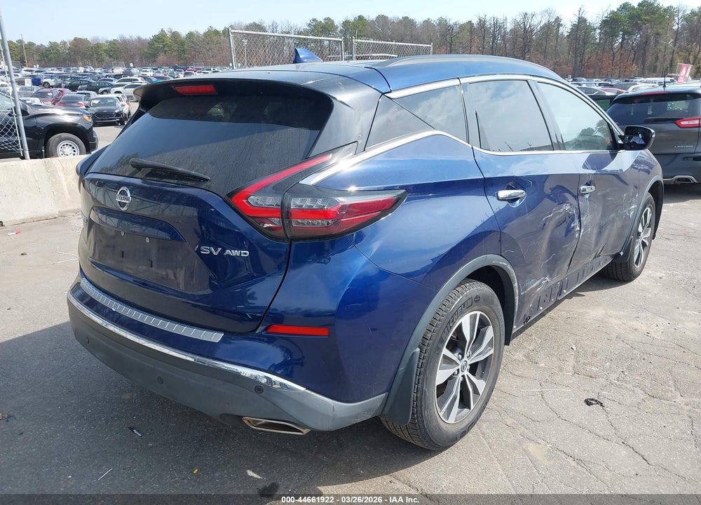 2020 NISSAN MURANO SV INTELLIGENT AWD VIN: 5N1AZ2BS4LN160678