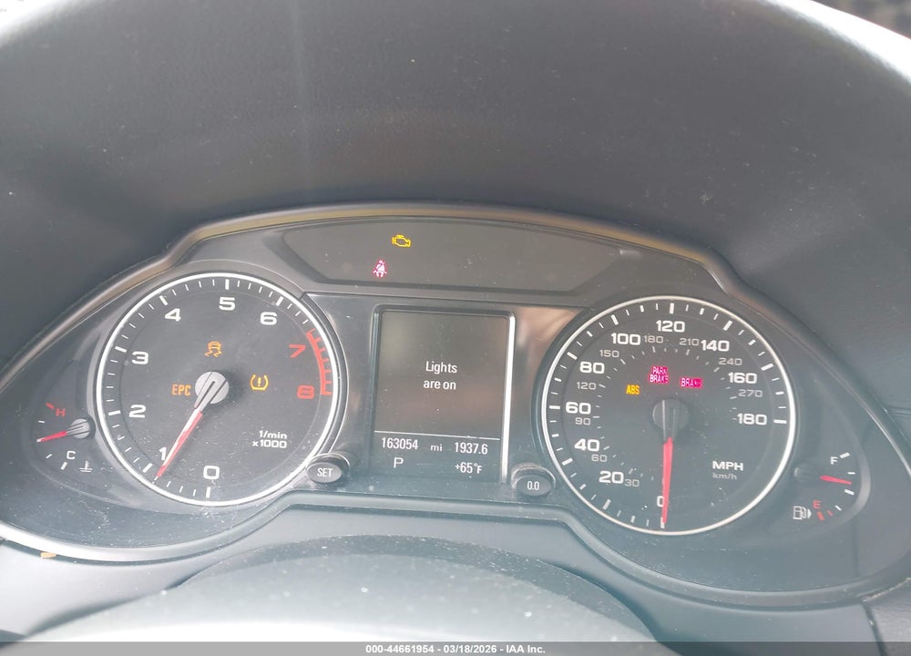 2012 AUDI Q5 2.0T PREMIUM VIN: WA1LFAFP3CA135861