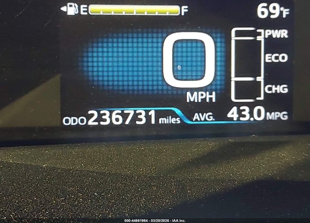 2016 TOYOTA PRIUS TWO VIN: JTDKBRFU2G3515303