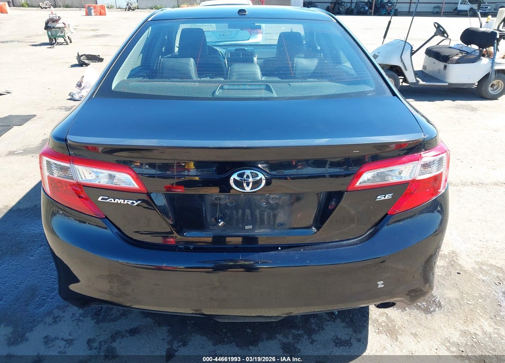 2012 TOYOTA CAMRY SE LIMITED EDITION VIN: 4T1BF1FK5CU201925