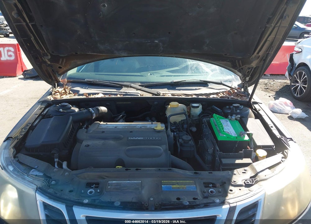 2008 SAAB 9-3 2.0T VIN: YS3FB79Y386004325