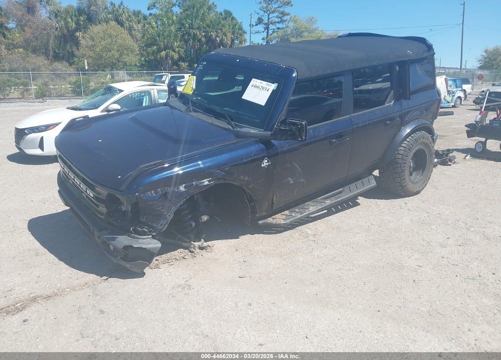 2021 FORD BRONCO OUTER BANKS VIN: 1FMDE5BHXMLA79471