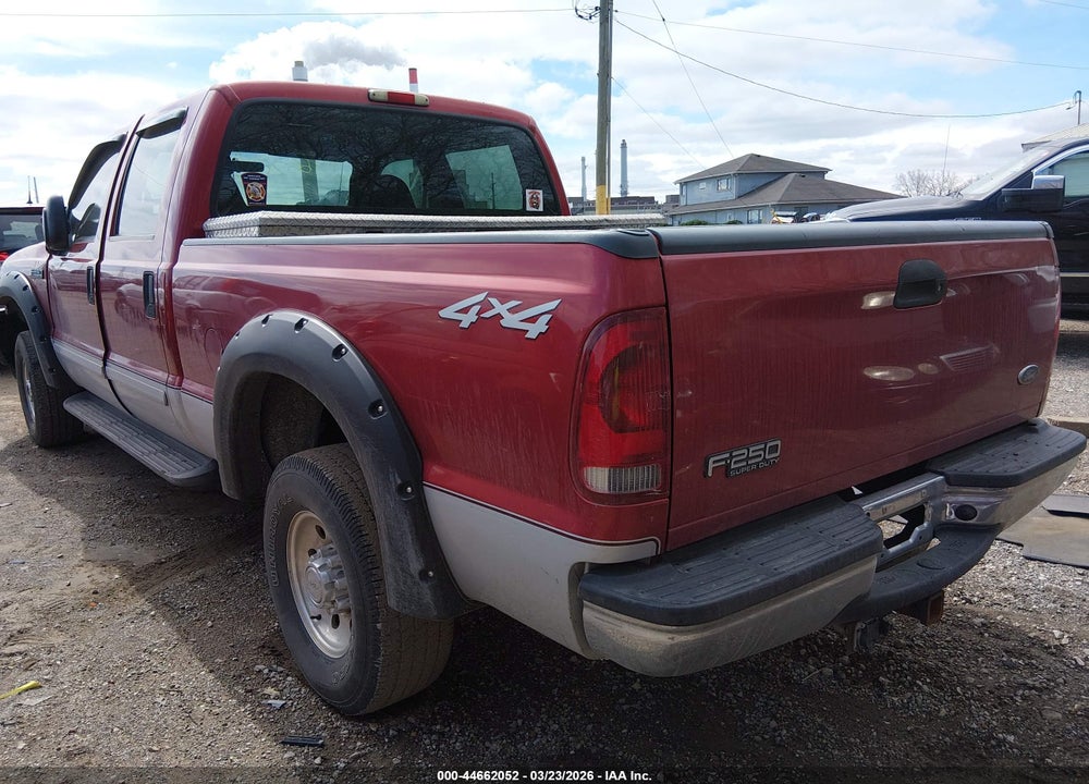 2001 FORD F-250 LARIAT/XL/XLT VIN: 1FTNW21L41ED29104