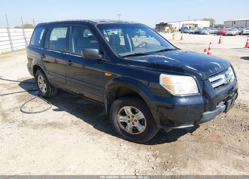 2007 HONDA PILOT LX VIN: 5FNYF18187B026331