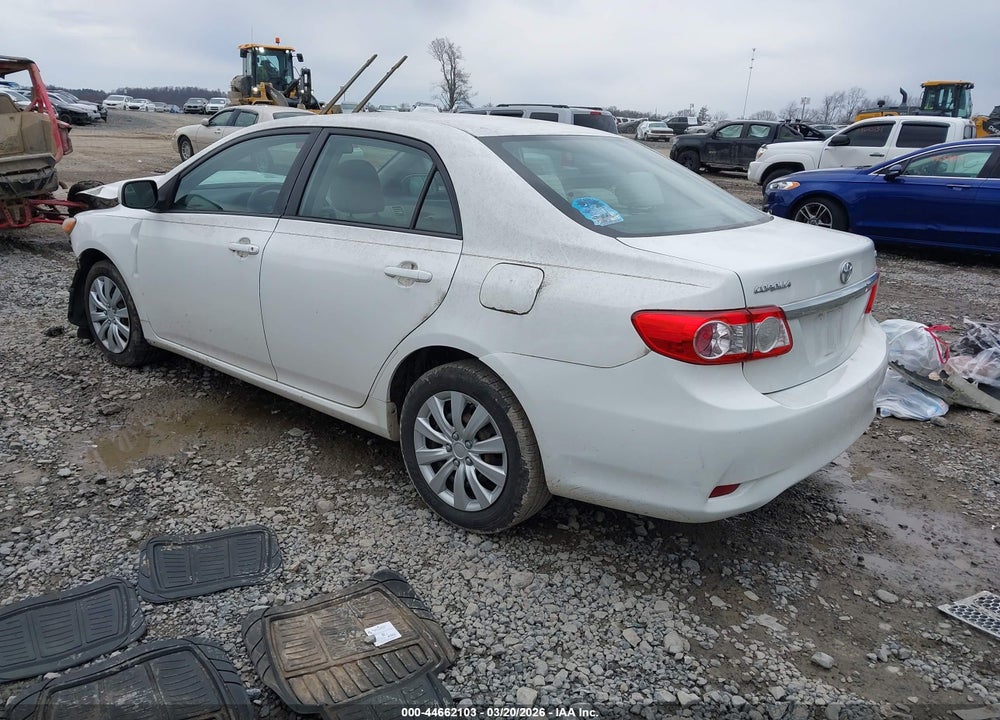 2012 TOYOTA COROLLA LE VIN: 5YFBU4EE8CP014666