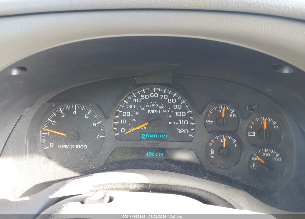 2003 CHEVROLET TRAILBLAZER EXT LT VIN: 1GNES16S436212956
