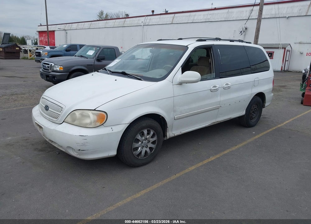 2005 KIA SEDONA EX/LX VIN: KNDUP131156616950