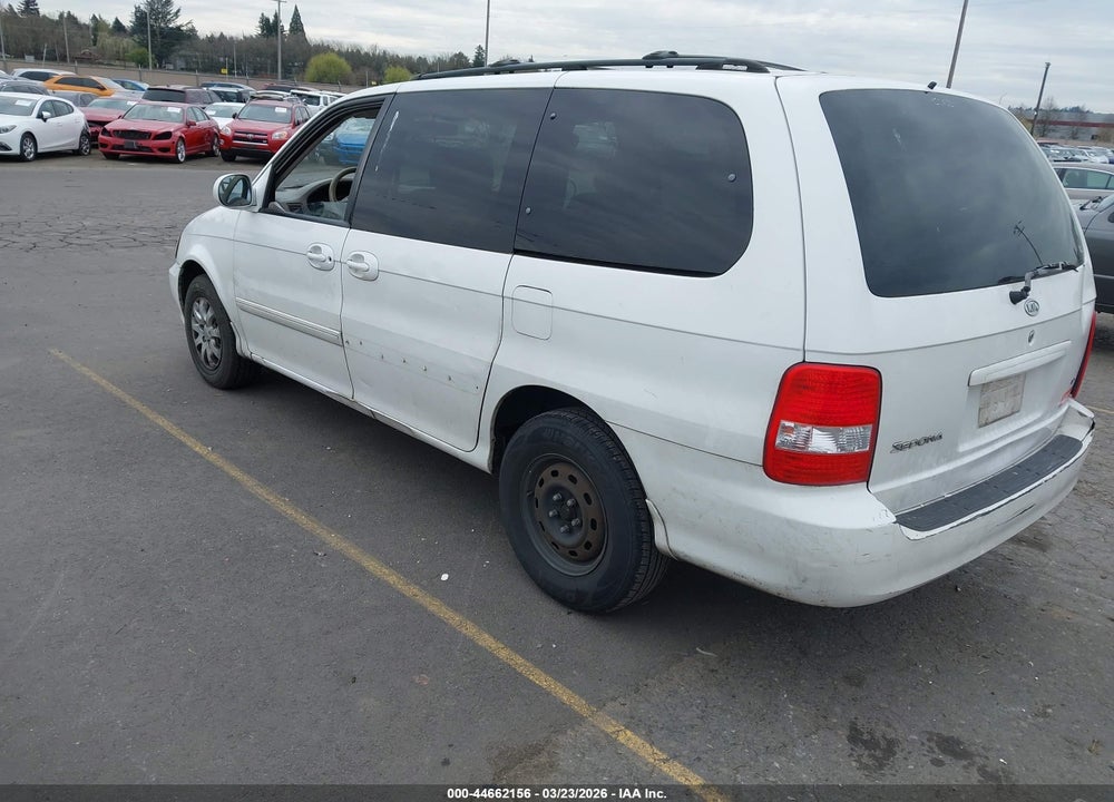 2005 KIA SEDONA EX/LX VIN: KNDUP131156616950