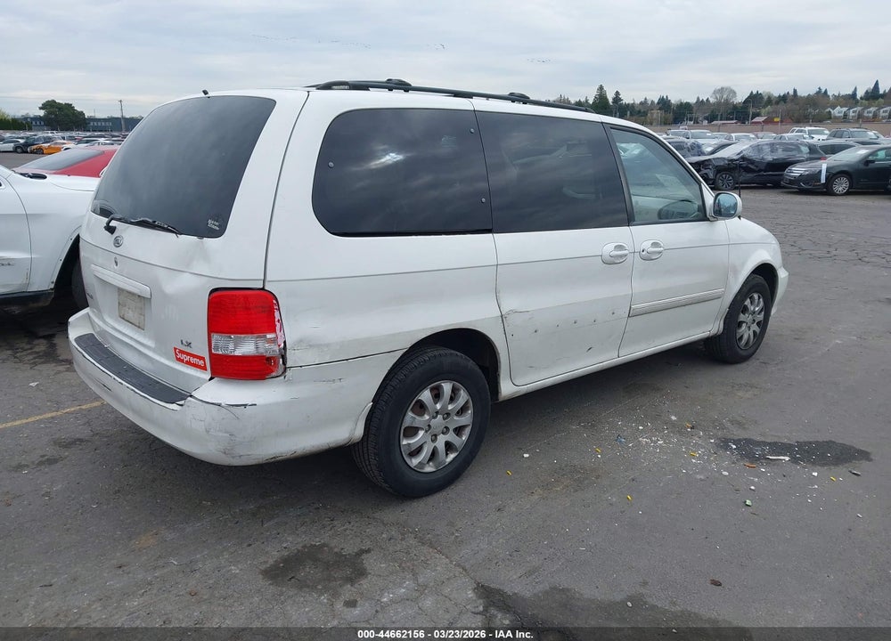 2005 KIA SEDONA EX/LX VIN: KNDUP131156616950