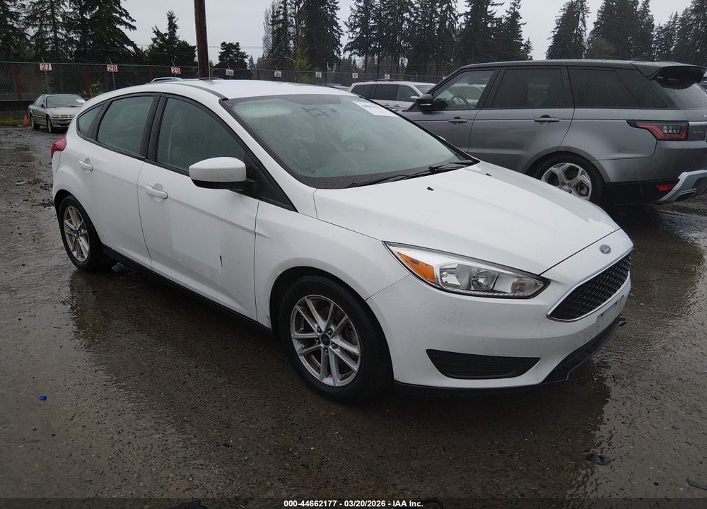 2018 FORD FOCUS SE VIN: 1FADP3K2XJL316282