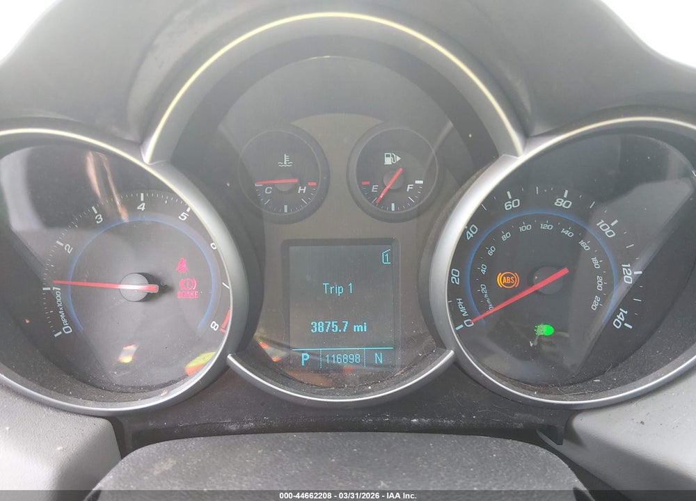 2011 CHEVROLET CRUZE LS VIN: 1G1PC5SH0B7158833