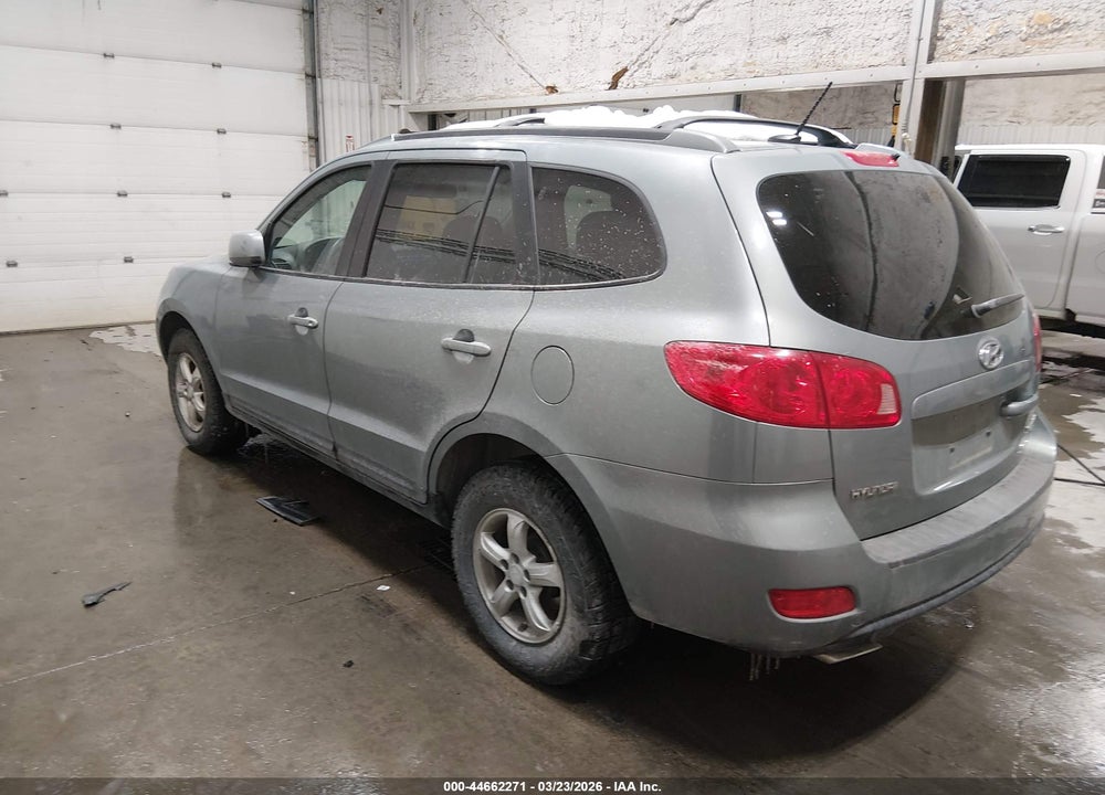 2007 HYUNDAI SANTA FE GLS VIN: 5NMSG73D67H083522