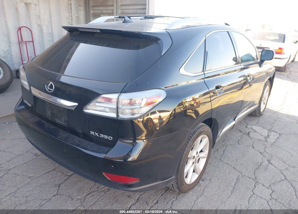 2010 LEXUS RX 350 VIN: 2T2ZK1BA7AC040253
