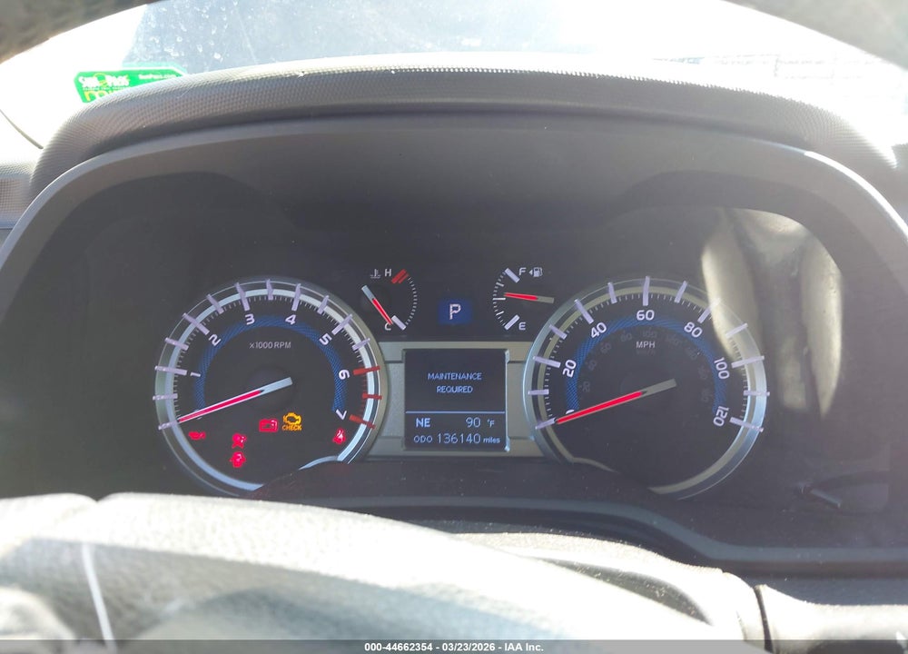 2014 TOYOTA 4RUNNER LIMITED VIN: JTEZU5JR4E5078406