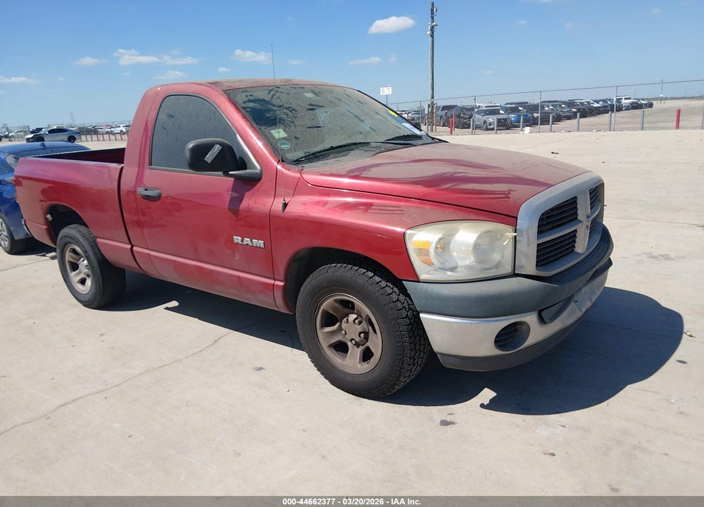 2008 DODGE RAM 1500 ST/SXT VIN: 1D7HA16K38J152476