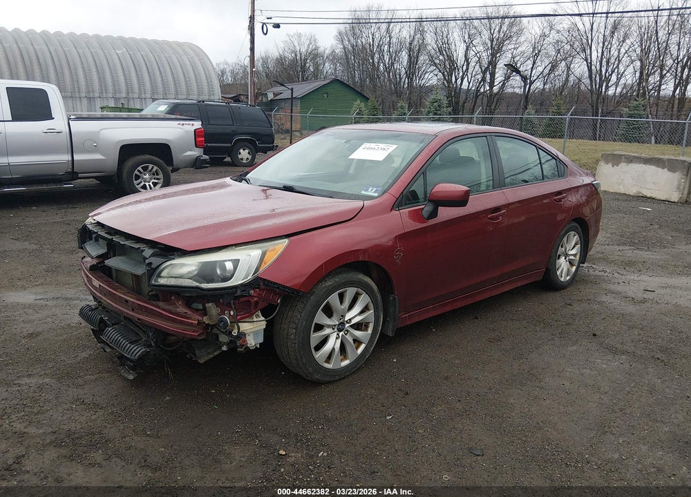 2015 SUBARU LEGACY 2.5I PREMIUM VIN: 4S3BNAE65F3031541