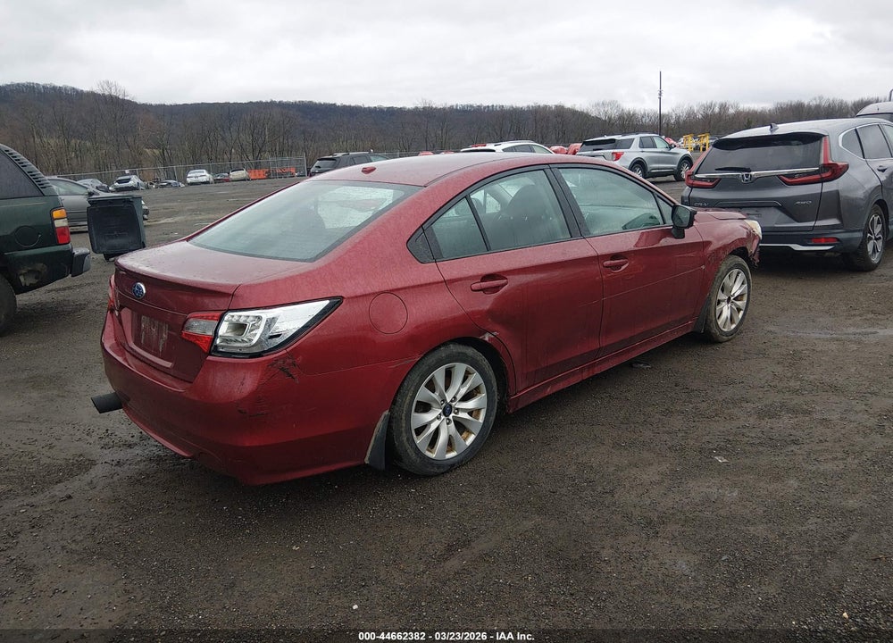 2015 SUBARU LEGACY 2.5I PREMIUM VIN: 4S3BNAE65F3031541