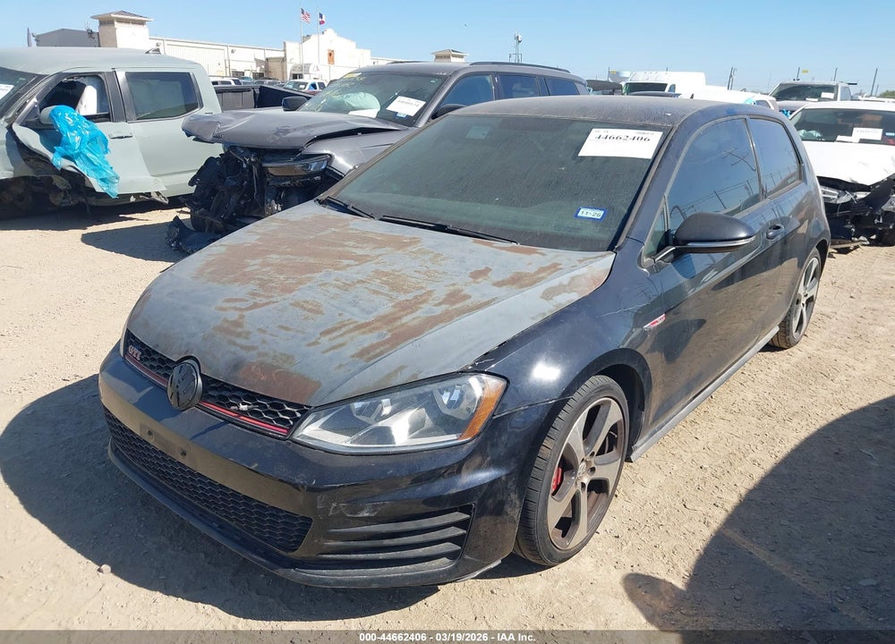 2015 VOLKSWAGEN GOLF GTI 2.0T S W/PERFORMANCE PACKAGE 2-DOOR VIN: 3VWT47AU9FM088559