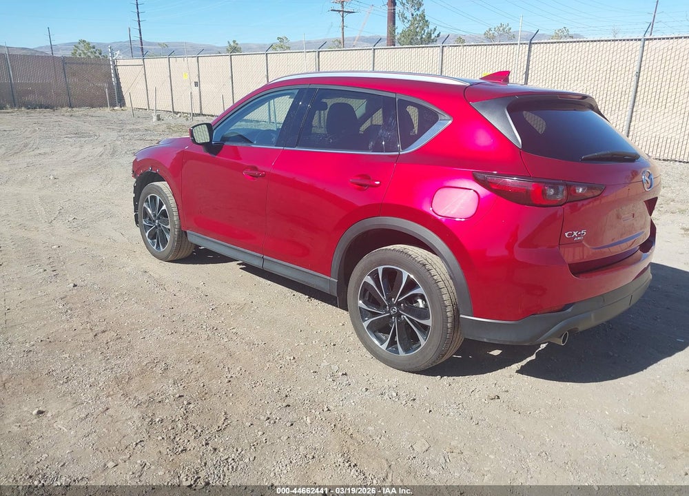 2022 MAZDA CX-5 2.5 S PREMIUM VIN: JM3KFBDM8N0560072