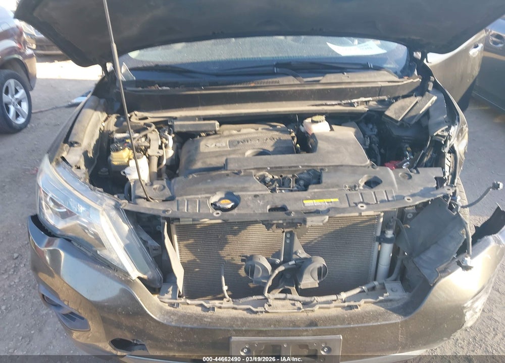 2017 NISSAN PATHFINDER S VIN: 5N1DR2MN8HC604894