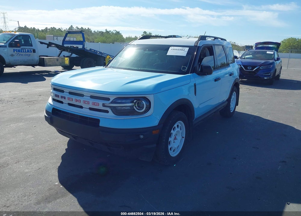 2023 FORD BRONCO SPORT HERITAGE VIN: 3FMCR9G66PRD08863