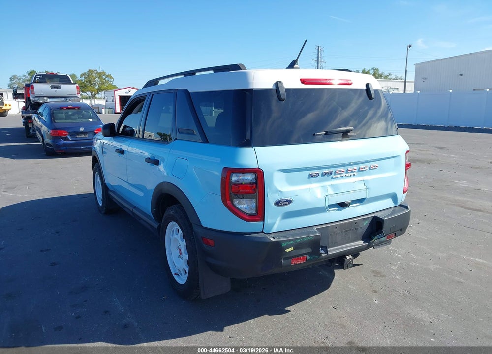 2023 FORD BRONCO SPORT HERITAGE VIN: 3FMCR9G66PRD08863