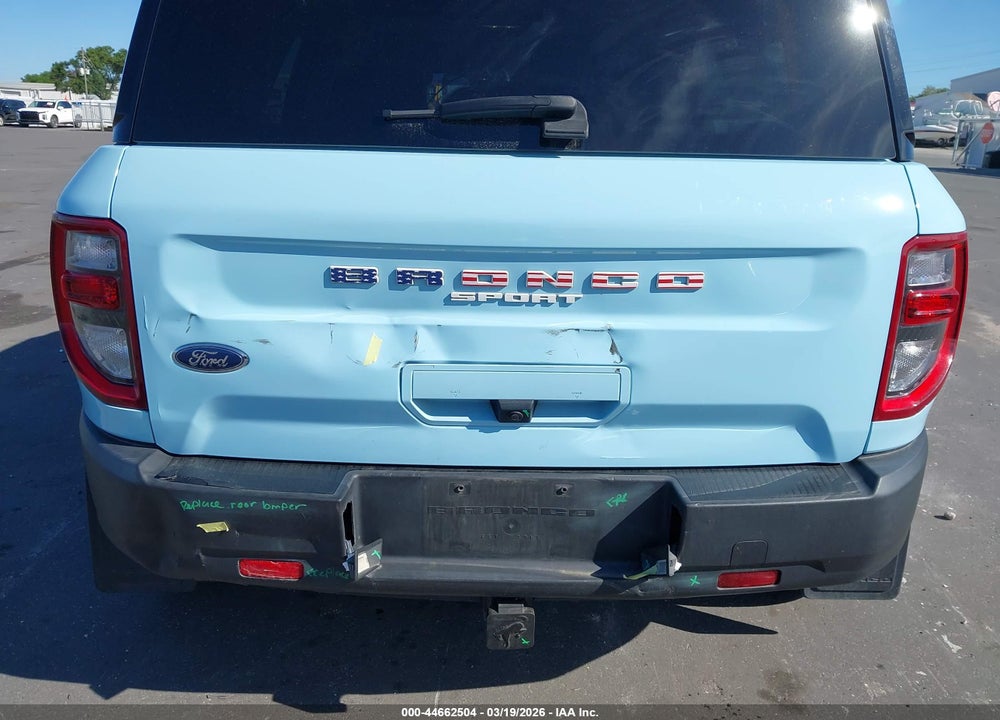 2023 FORD BRONCO SPORT HERITAGE VIN: 3FMCR9G66PRD08863
