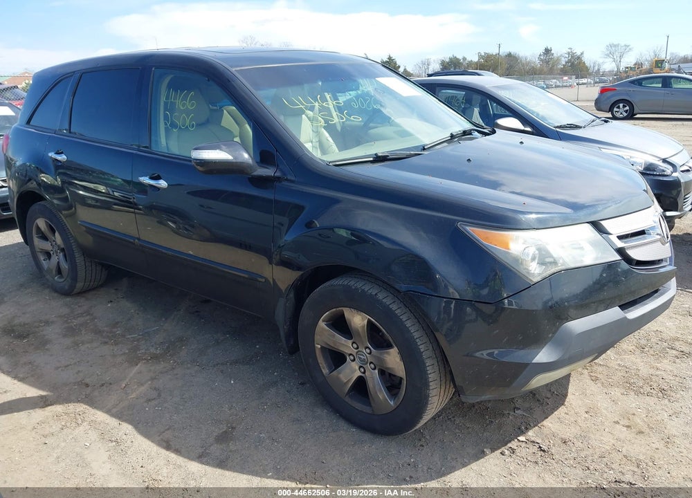 2008 ACURA MDX TECHNOLOGY PACKAGE VIN: 2HNYD28308H530679