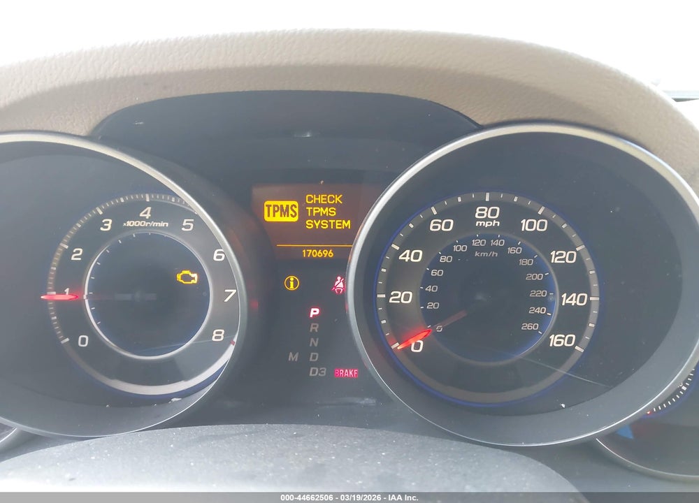 2008 ACURA MDX TECHNOLOGY PACKAGE VIN: 2HNYD28308H530679