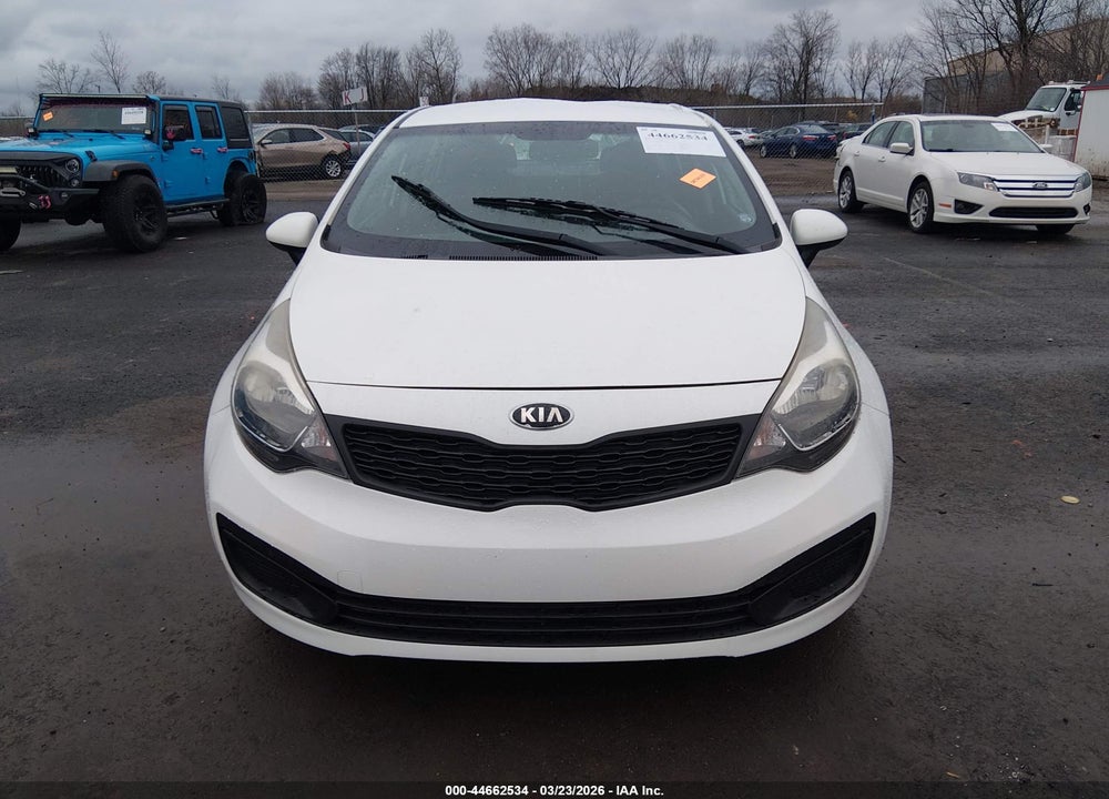 2013 KIA RIO LX VIN: KNADM4A39D6308211