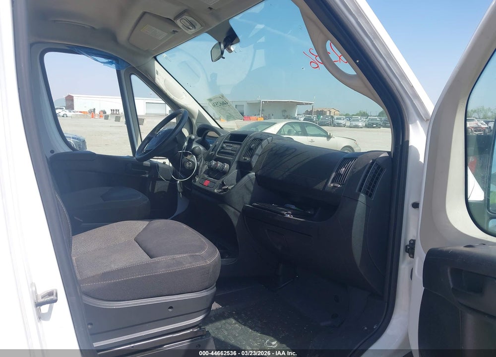 2017 RAM PROMASTER 1500 LOW ROOF 118 WB VIN: 3C6TRVNG2HE541860