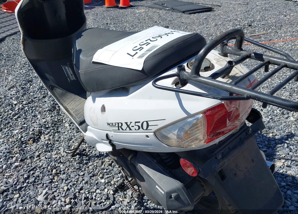 2021 TAIZHOU ZHONGNENG WOLF RX-50 49CC ?OPE VIN: L5YACBPZ5M1138086