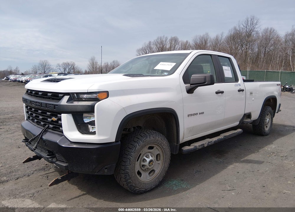 2021 CHEVROLET SILVERADO 2500HD 4WD  LONG BED WT VIN: 1GC2YLE71MF133877