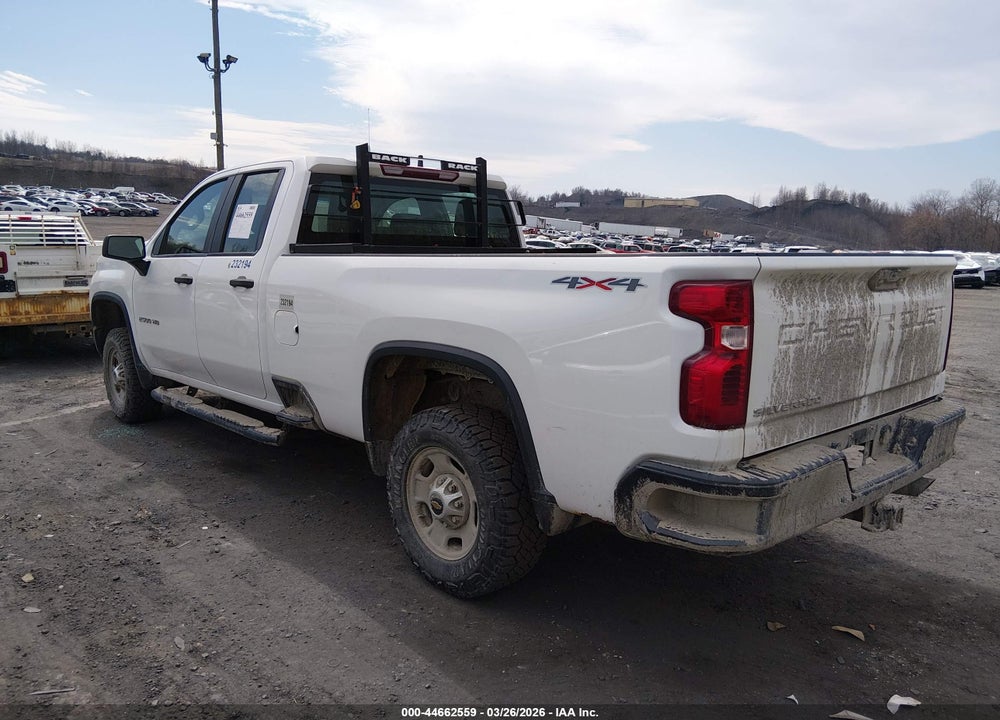 2021 CHEVROLET SILVERADO 2500HD 4WD  LONG BED WT VIN: 1GC2YLE71MF133877