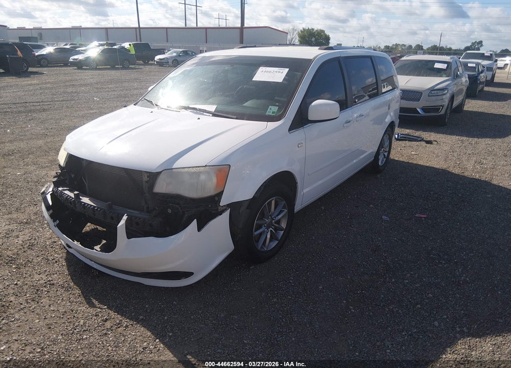 2014 DODGE GRAND CARAVAN SXT 30TH ANNIVERSARY VIN: 2C4RDGCG7ER190566