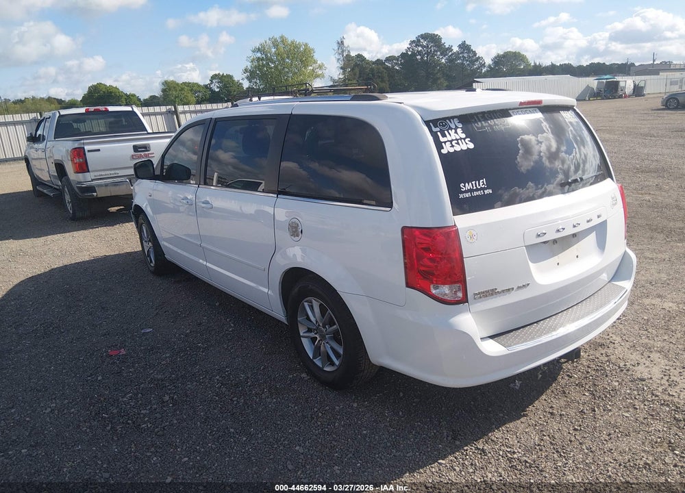 2014 DODGE GRAND CARAVAN SXT 30TH ANNIVERSARY VIN: 2C4RDGCG7ER190566