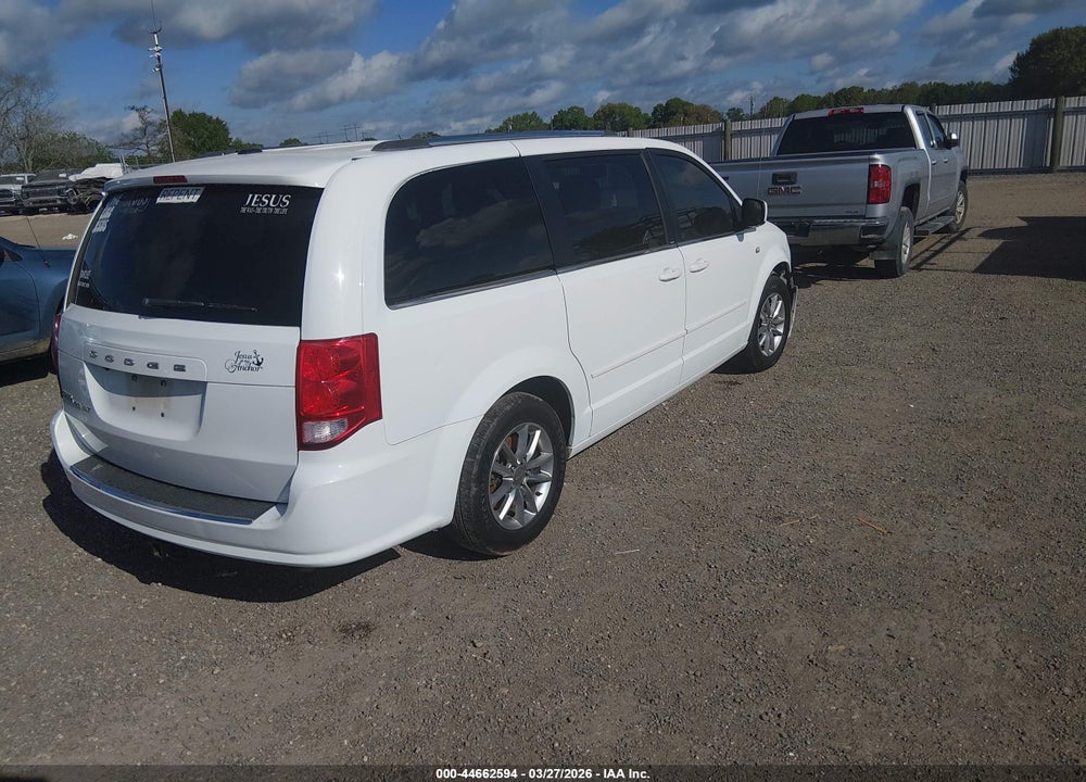 2014 DODGE GRAND CARAVAN SXT 30TH ANNIVERSARY VIN: 2C4RDGCG7ER190566