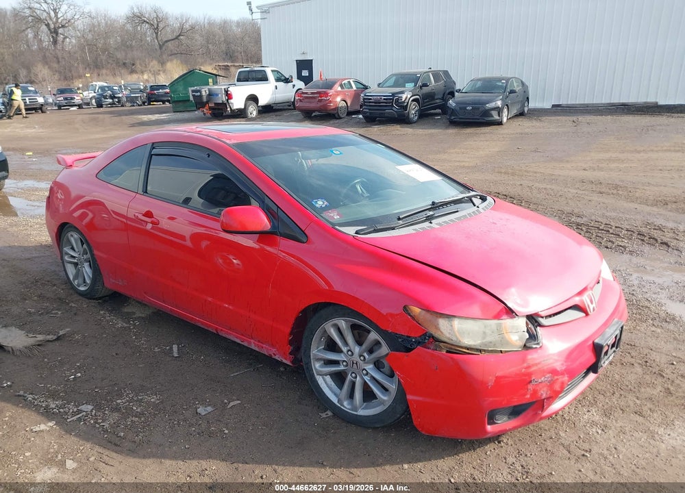 2008 HONDA CIVIC SI VIN: 2HGFG21528H709548