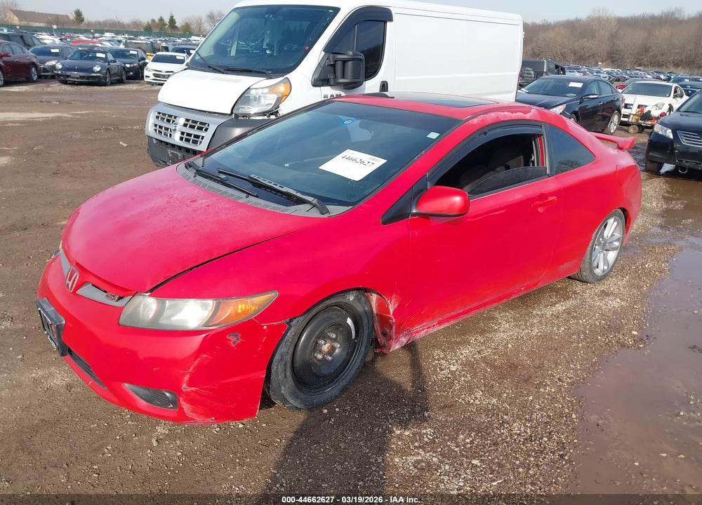 2008 HONDA CIVIC SI VIN: 2HGFG21528H709548